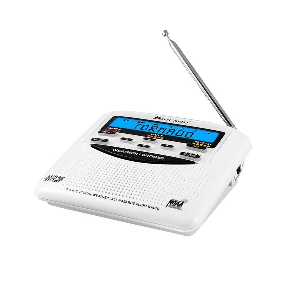 Midland WR-120 Weather Radio Open Box Tested with Manual